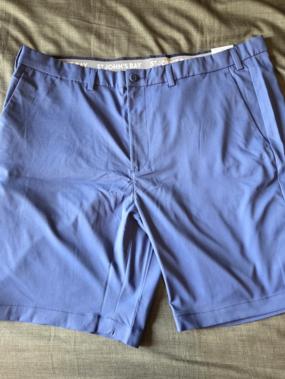 St Johns Bay Performance Fabric Shorts 48 Regular NWT